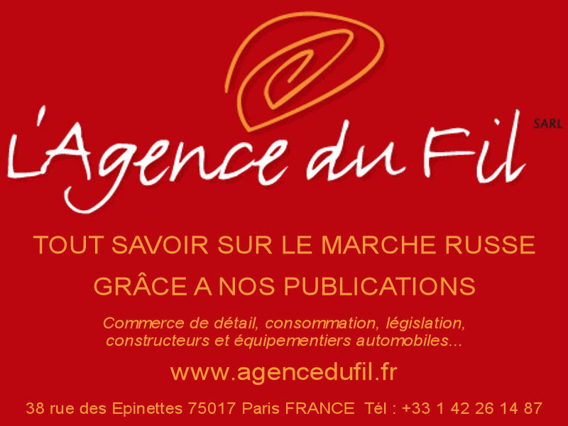 AGENCE DU FIL - MASTER THE RUSSIAN MARKET THANKS TO OUR PUBLICATIONS - www.agencedufil.fr